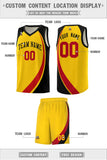 Custom Individualized Color Block Sports Uniform Basketball Jersey Printed Team Logo Number