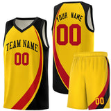 Custom Individualized Color Block Sports Uniform Basketball Jersey Printed Team Logo Number