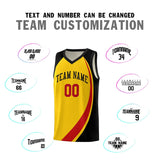 Custom Individualized Color Block Sports Uniform Basketball Jersey Printed Team Logo Number