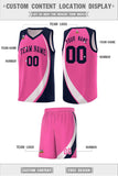 Custom Individualized Color Block Sports Uniform Basketball Jersey Text Team Logo Number