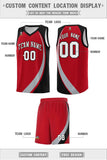 Custom Individualized Color Block Sports Uniform Basketball Jersey Printed Team Logo Number