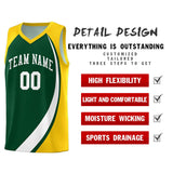 Custom Individualized Color Block Sports Uniform Basketball Jersey Printed Team Logo Number