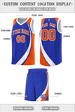 Custom Traditional Color Block Sports Uniform Basketball Jersey Printed Team Logo Number