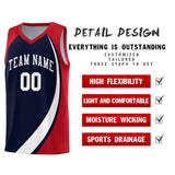 Custom Individualized Color Block Sports Uniform Basketball Jersey Printed Team Logo Number