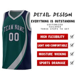 Custom Individualized Color Block Sports Uniform Basketball Jersey Add Team Logo Number