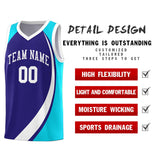 Custom Individualized Color Block Sports Uniform Basketball Jersey Printed Team Logo Number
