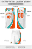 Custom Personalized Color Block Sports Uniform Basketball Jersey For Adult