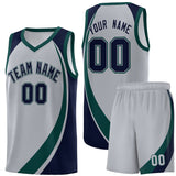 Custom Personalized Color Block Sports Uniform Basketball Jersey For Youth