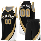 Custom Tank Top Color Block Sports Uniform Basketball Jersey For Unisex