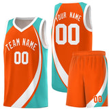Custom Tank Top Color Block Sports Uniform Basketball Jersey For Unisex