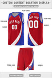 Custom Personalized Color Block Sports Uniform Basketball Jersey For Adult