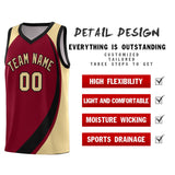 Custom Tank Top Color Block Sports Uniform Basketball Jersey For Unisex