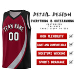 Custom Personalized Any Name Number Color Block Sports Uniform Basketball Jersey