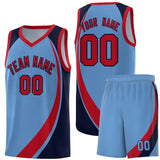 Custom Personalized Color Block Sports Uniform Basketball Jersey For Adult