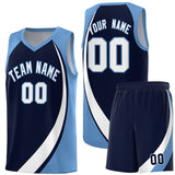 Custom Personalized Any Name Number Color Block Sports Uniform Basketball Jersey