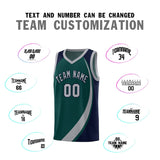 Custom Personalized Any Name Number Color Block Sports Uniform Basketball Jersey