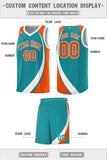 Custom Personalized Color Block Sports Uniform Basketball Jersey For Youth
