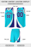 Custom Personalized Color Block Sports Uniform Basketball Jersey For Adult