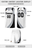 Custom Hip Hop Color Block Sports Uniform Basketball Jersey Text Logo Number