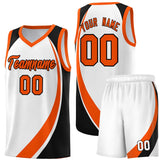 Custom Traditional Color Block Sports Uniform Basketball Jersey Add Team Logo Number