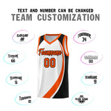 Custom Traditional Color Block Sports Uniform Basketball Jersey Add Team Logo Number