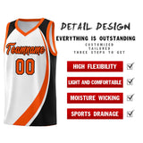 Custom Traditional Color Block Sports Uniform Basketball Jersey Add Team Logo Number