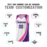 Custom Traditional Color Block Sports Uniform Basketball Jersey Text Team Logo Number