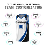 Custom Traditional Color Block Sports Uniform Basketball Jersey Text Team Logo Number