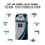 Custom Hip Hop Color Block Sports Uniform Basketball Jersey Printed Logo Number