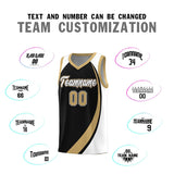 Custom Hip Hop Color Block Sports Uniform Basketball Jersey Add Logo Number