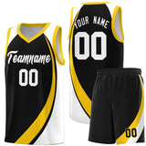 Custom Traditional Color Block Sports Uniform Basketball Jersey Add Team Logo Number