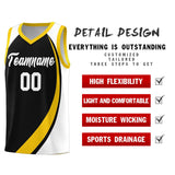 Custom Traditional Color Block Sports Uniform Basketball Jersey Add Team Logo Number