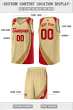 Custom Hip Hop Color Block Sports Uniform Basketball Jersey Add Logo Number