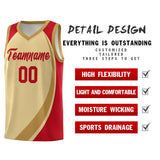 Custom Hip Hop Color Block Sports Uniform Basketball Jersey Add Logo Number