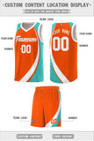 Custom Hip Hop Color Block Sports Uniform Basketball Jersey Add Logo Number