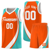 Custom Hip Hop Color Block Sports Uniform Basketball Jersey Add Logo Number
