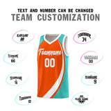 Custom Hip Hop Color Block Sports Uniform Basketball Jersey Add Logo Number