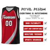 Custom Traditional Color Block Sports Uniform Basketball Jersey Add Team Logo Number