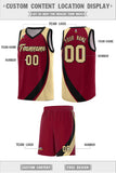 Custom Hip Hop Color Block Sports Uniform Basketball Jersey Add Logo Number