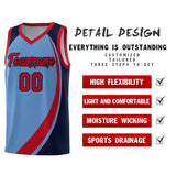 Custom Traditional Color Block Sports Uniform Basketball Jersey Text Team Logo Number