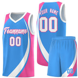 Custom Hip Hop Color Block Sports Uniform Basketball Jersey Add Logo Number