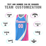 Custom Hip Hop Color Block Sports Uniform Basketball Jersey Add Logo Number