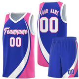 Custom Traditional Color Block Sports Uniform Basketball Jersey Text Team Logo Number