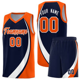 Custom Hip Hop Color Block Sports Uniform Basketball Jersey Add Logo Number