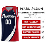 Custom Traditional Color Block Sports Uniform Basketball Jersey Add Team Logo Number