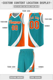 Custom Hip Hop Color Block Sports Uniform Basketball Jersey Printed Logo Number