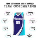 Custom Traditional Color Block Sports Uniform Basketball Jersey Add Team Logo Number