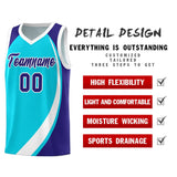 Custom Traditional Color Block Sports Uniform Basketball Jersey Text Team Logo Number