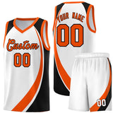 Custom Tank Top Color Block Sports Uniform Basketball Jersey For Adult