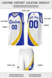 Custom Tank Top Color Block Sports Uniform Basketball Jersey For Adult